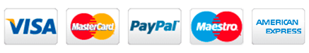 Pay with paypal, bank transfer or credit card